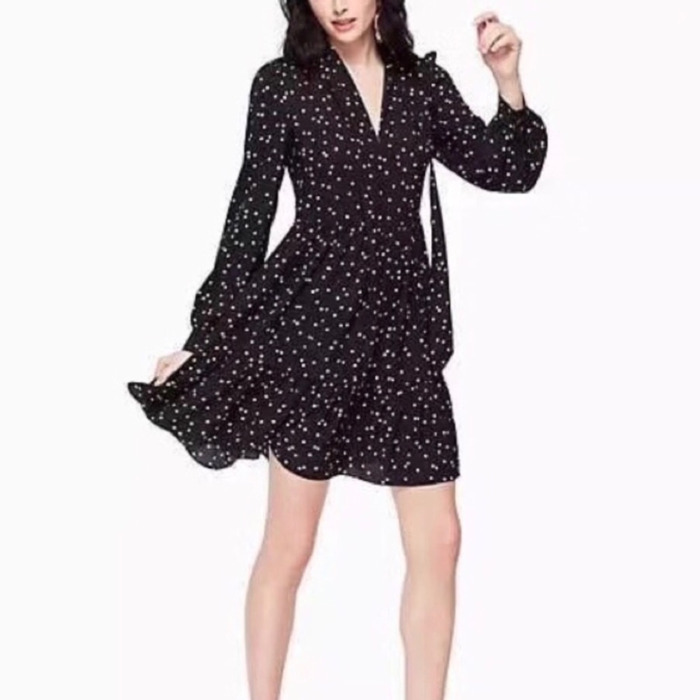 NWOT Kate Spade Scatter Dots Dress Sz 4